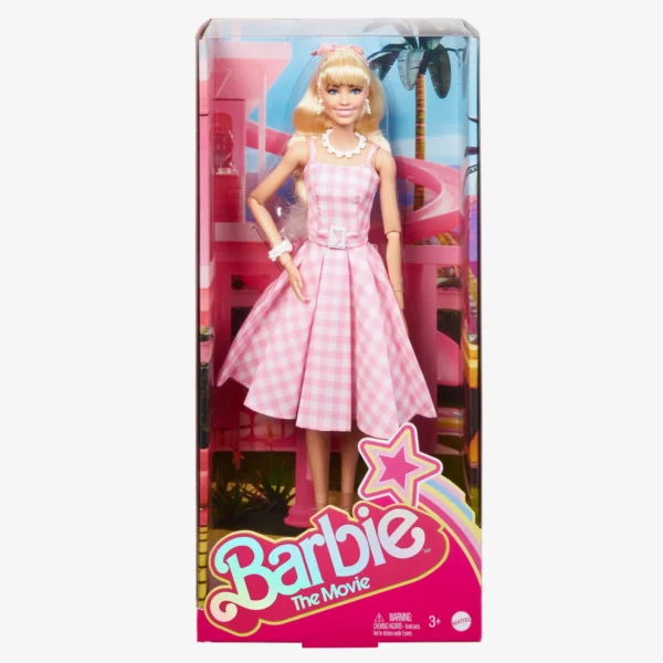 Barbie in Pink Gingham Dress – Barbie The Movie Collectible Doll - Image 2