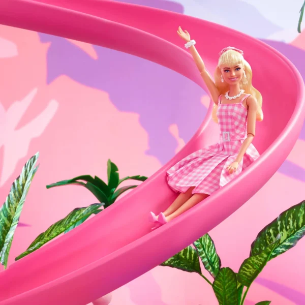 Barbie in Pink Gingham Dress – Barbie The Movie Collectible Doll - Image 4