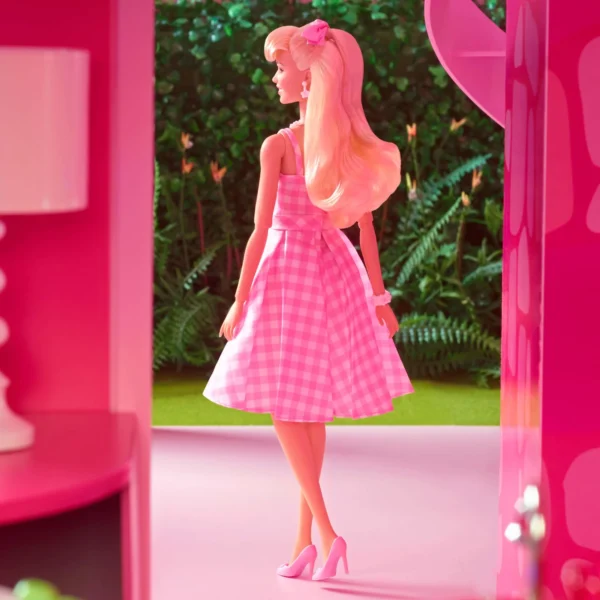 Barbie in Pink Gingham Dress – Barbie The Movie Collectible Doll - Image 6