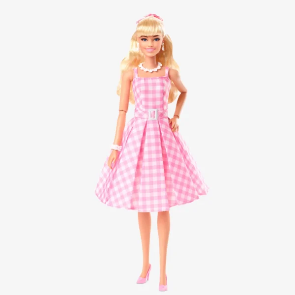 Barbie in Pink Gingham Dress – Barbie The Movie Collectible Doll - Image 7