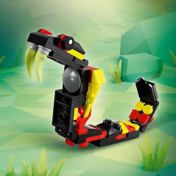 LEGO Creator 3in1 Wild Animals Surprising Spider Toy Playset 31159 Building Blocks Toys for 7+ Gift for Boys and Girls  Amazon.in: Toys & Games - Image 3