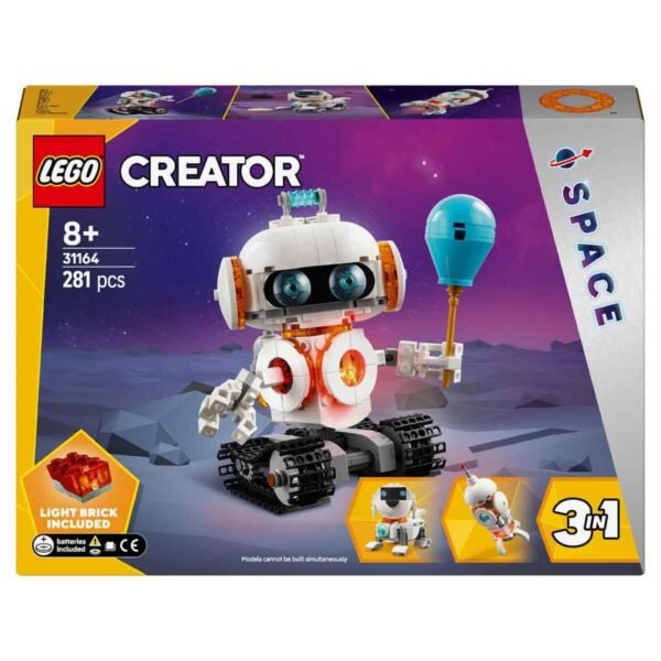 LEGO Creator 3in1 Space Robot Toy Science Playset 31164 Building Blocks Toys for 8+ Gift for Boys and Girls  Anvit Toy World - Image 3