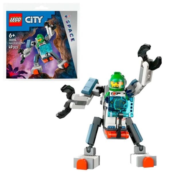 LEGO 30694 Recruitment Bags Space Science Mech (49 Pieces)  Anvit Toy World