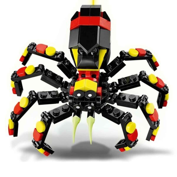 LEGO Creator 3in1 Wild Animals Surprising Spider Toy Playset 31159 Building Blocks Toys for 7+ Gift for Boys and Girls  Amazon.in: Toys & Games - Image 2