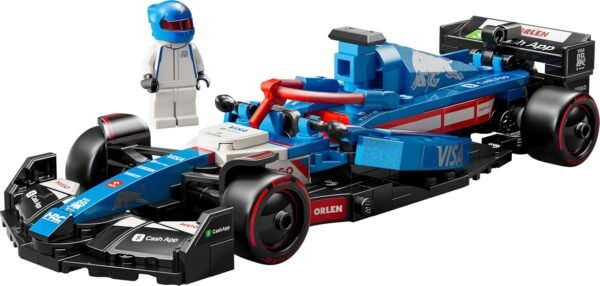 LEGO Speed Champions Visa Cash App RB VCARB 01 F1 Race Car Vehicle Kit 77246 Building Blocks for 18+ Gift  Anvit Toy World - Image 2