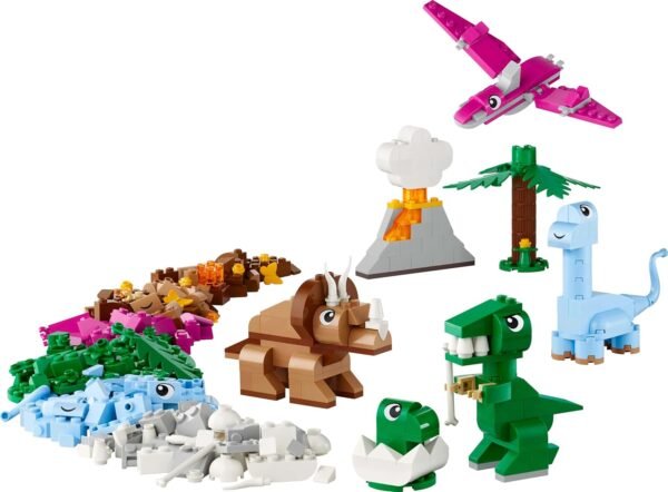 LEGO Classic Creative Dinosaurs, Imaginative Toy Models 11041 Building Blocks Toys for 5+ Gift for Boys and Girls  Anvit Toy World - Image 2