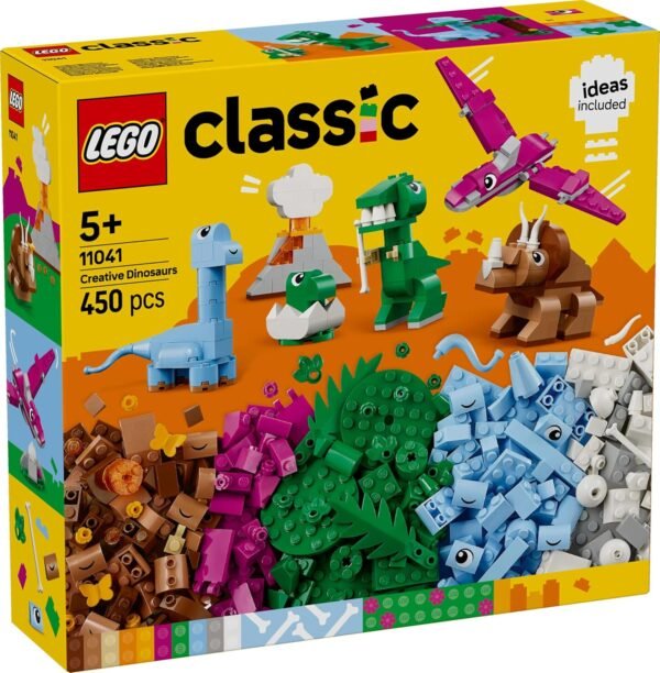 LEGO Classic Creative Dinosaurs, Imaginative Toy Models 11041 Building Blocks Toys for 5+ Gift for Boys and Girls  Anvit Toy World - Image 9