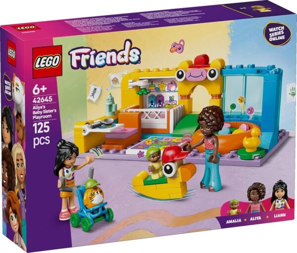 LEGO Friends Aliya’s Baby Sister’s Playroom Pretend-Play Building Kit 42645 Building Blocks Toys for 6+ Gift for Boys and Girls  Anvit Toy World - Image 12