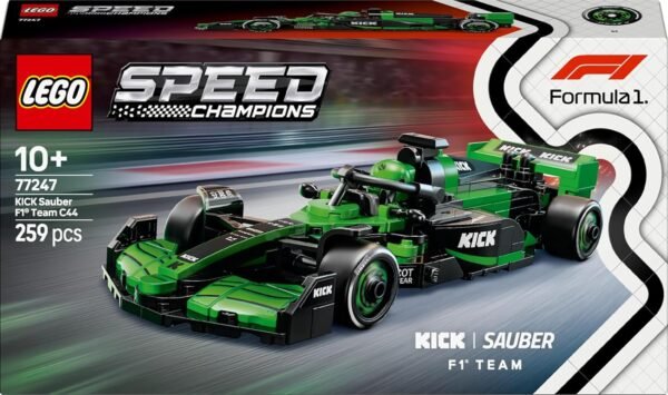 LEGO Speed Champions Kick Sauber F1 Team C44 Race Car Toy Vehicle 77247 Building Blocks Toys for 10+ Gift for Boys and Girls  Anvit Toy World - Image 8