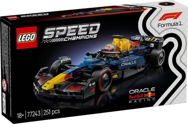 LEGO Speed Champions Oracle Red Bull Racing RB20 F1 Race Car Vehicle Set 77243 Building Blocks for 18+ Gift  Anvit Toy World - Image 4