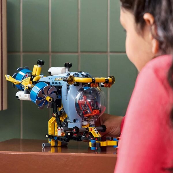 LEGO Technic Deep-Sea Research Submarine Toy Set 42201 Building Blocks Toys for 9+ Gift for Boys and Girls  Anvit Toy World - Image 6