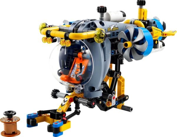 LEGO Technic Deep-Sea Research Submarine Toy Set 42201 Building Blocks Toys for 9+ Gift for Boys and Girls  Anvit Toy World - Image 2