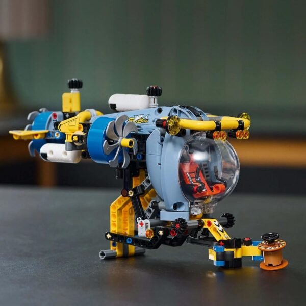 LEGO Technic Deep-Sea Research Submarine Toy Set 42201 Building Blocks Toys for 9+ Gift for Boys and Girls  Anvit Toy World - Image 5