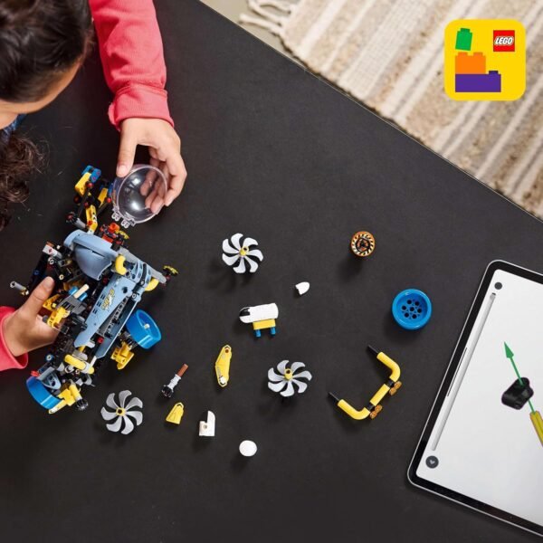 LEGO Technic Deep-Sea Research Submarine Toy Set 42201 Building Blocks Toys for 9+ Gift for Boys and Girls  Anvit Toy World - Image 3