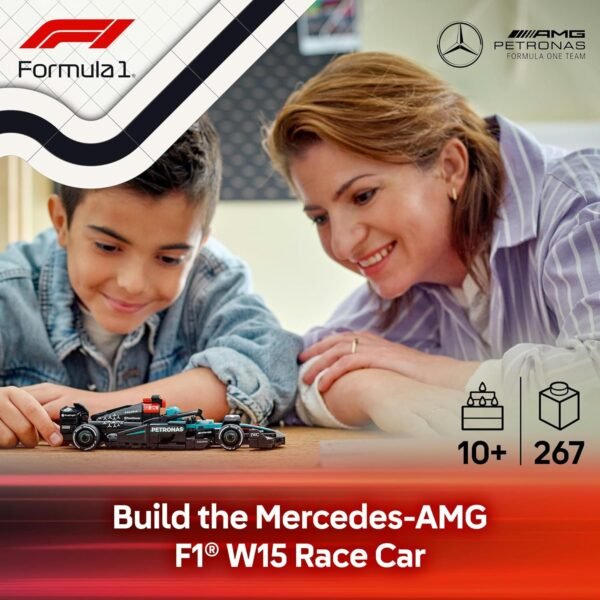 LEGO Speed Champions Mercedes-AMG F1 W15 Race Car Toy Vehicle 77244 Building Blocks Toys for 10+ Gift for Boys and Girls  Anvit Toy World - Image 2
