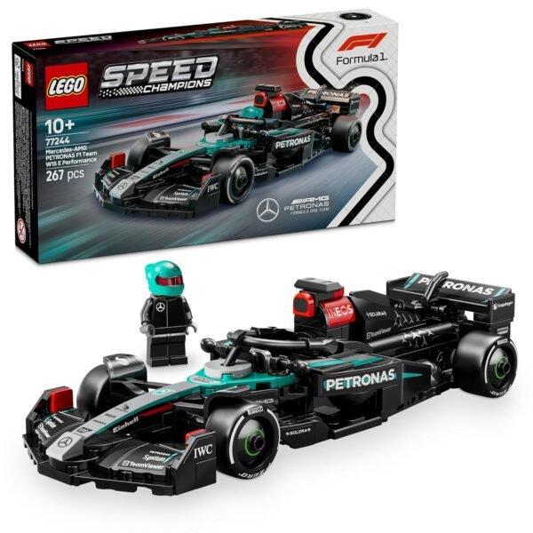 LEGO Speed Champions Mercedes-AMG F1 W15 Race Car Toy Vehicle 77244 Building Blocks Toys for 10+ Gift for Boys and Girls  Anvit Toy World