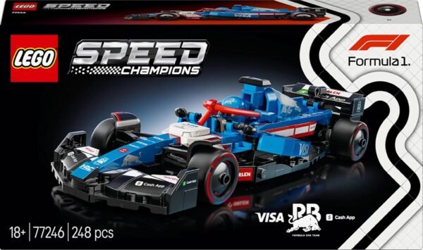 LEGO Speed Champions Visa Cash App RB VCARB 01 F1 Race Car Vehicle Kit 77246 Building Blocks for 18+ Gift  Anvit Toy World - Image 3