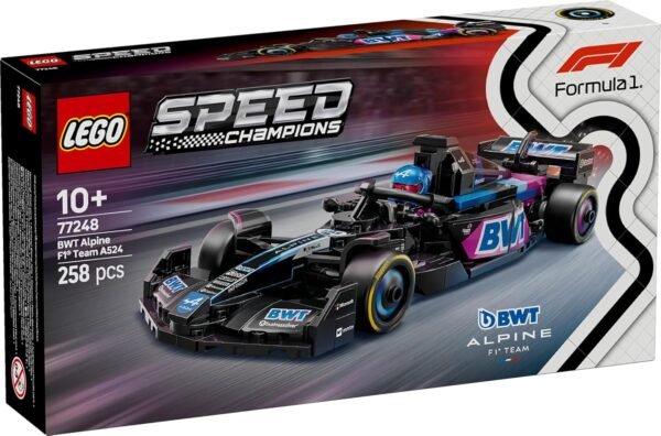 LEGO Speed Champions BWT Alpine F1 Team A524 Race Car Toy Vehicle 77248 Building Blocks Toys for 10+ Gift for Boys and Girls  Anvit Toy World - Image 9