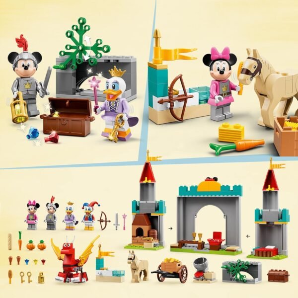 LEGO Disney Mickey and Friends Castle Defenders 10780, Multicolor, 215 Pcs  Anvit Toy World - Image 9