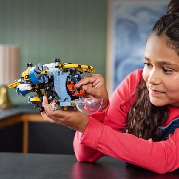 LEGO Technic Deep-Sea Research Submarine Toy Set 42201 Building Blocks Toys for 9+ Gift for Boys and Girls  Anvit Toy World - Image 8