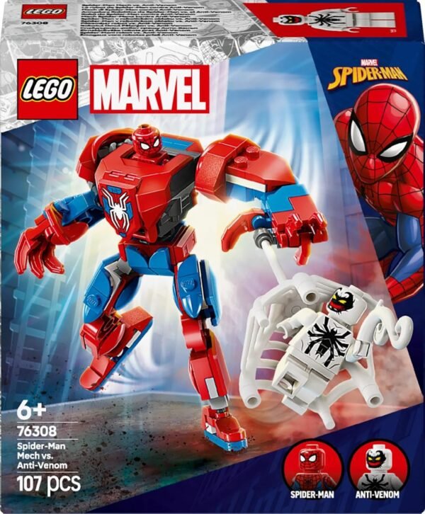 LEGO Marvel Spider-Man Mech vs. Anti-Venom Buildable Toy Figure Set 76308 Building Blocks Toys for 6+ Gift for Boys and Girls  Anvit Toy World - Image 8