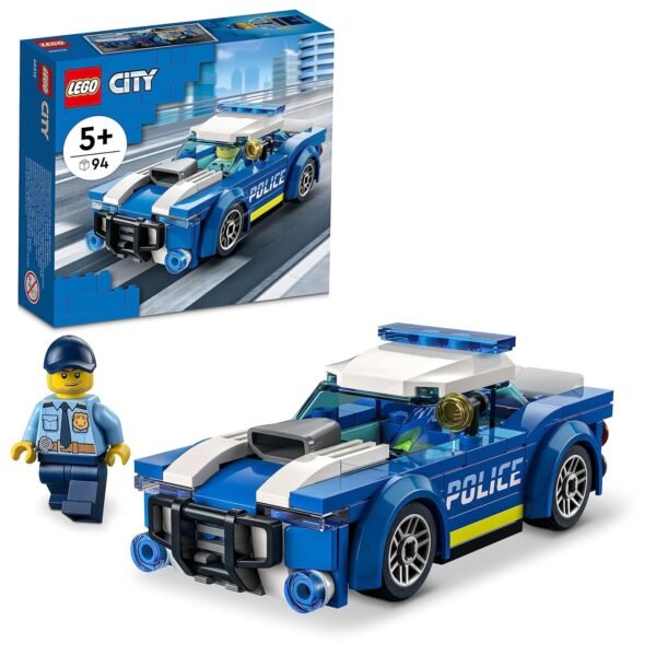 LEGO City Police Car 60312 Building Kit (94 Pcs),Multicolor  Anvit Toy World