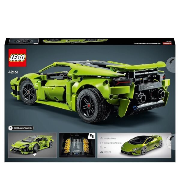 LEGO Technic Lamborghini Huracán Tecnica 42161 Building Toy Set for Kids Aged 9+ Who Love Super Sports Car Toys  Anvit Toy World - Image 9