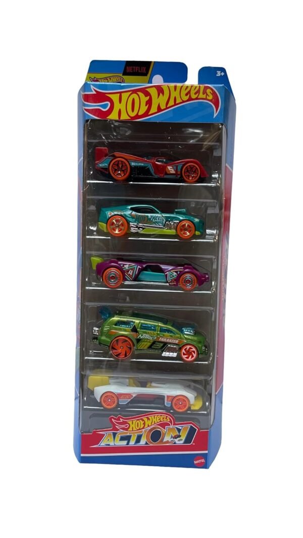 Hot Wheels Car 2024 Pack of 5 Action - Image 3