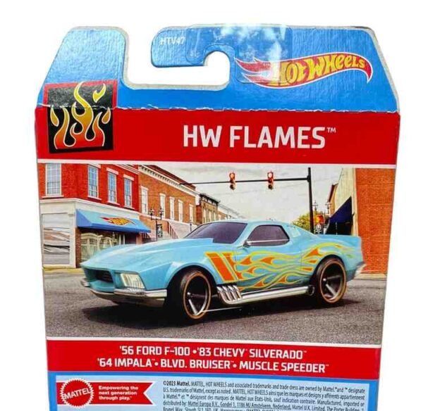 Hot Wheels Car 2024 Pack of 5 Flames