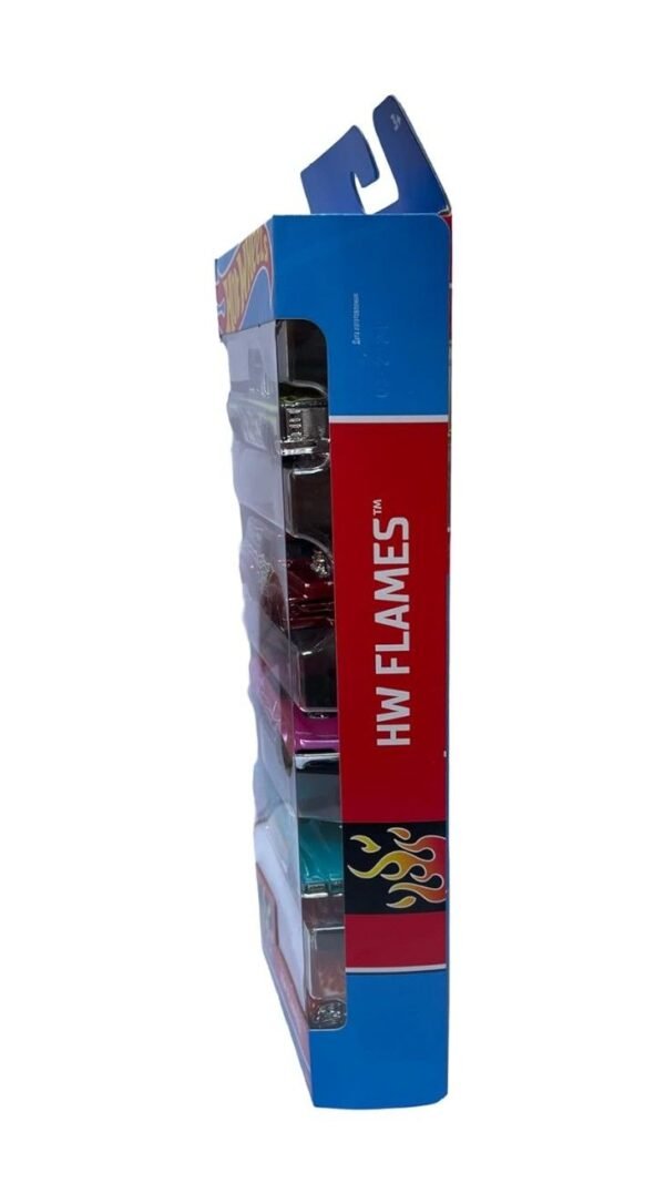 Hot Wheels Car 2024 Pack of 5 Flames - Image 3