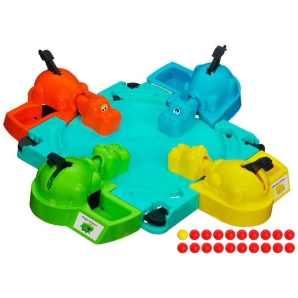 Hungry Hungry Hippos Game – Fast-Paced, Marble-Chomping Fun! - Image 3