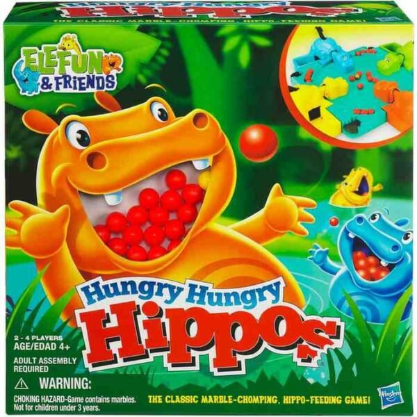 Hungry Hungry Hippos Game – Fast-Paced, Marble-Chomping Fun! - Image 5