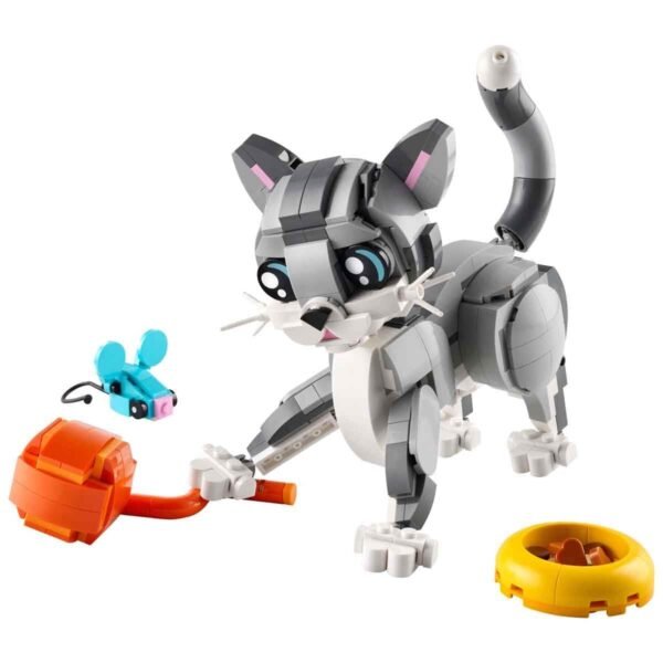 LEGO Creator 3in1 Playful Cat Pet Toy Animal Playset 31163 Building Blocks Toys for 8+ Gift for Boys and Girls  Anvit Toy World - Image 2