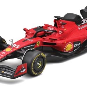 Bburago - 1/24 Scale Model Compatible with Ferrari SF23# 16 Compatible with Charles Leclerc F1 Racing Car Model 2023  Anvit Toy World