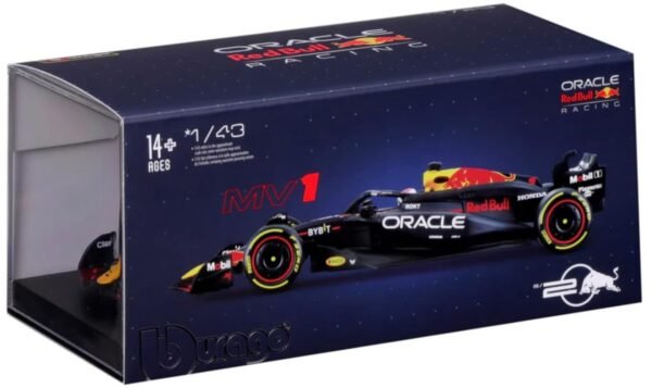 Bburago - 1/43 Scale Model Compatible with Red Bull Racing RB20# 1 Compatible with Max Verstappen Season 2024 Racing Car Replica Model  Anvit Toy World - Image 3