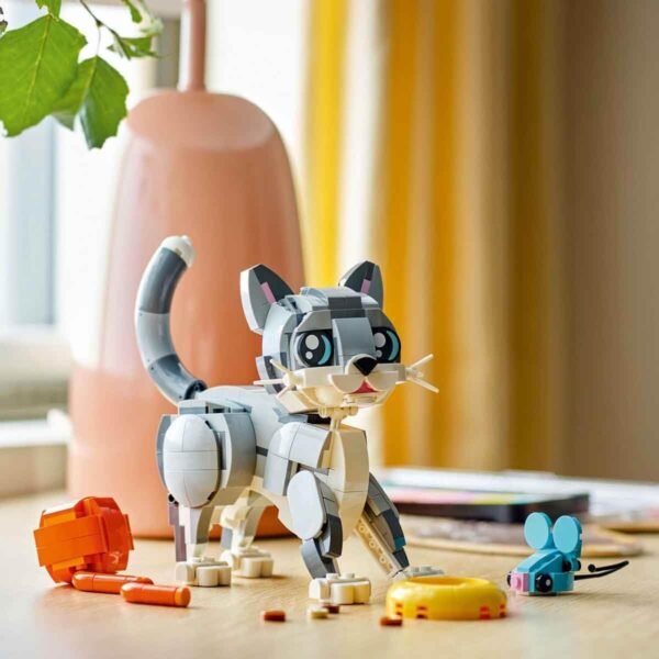 LEGO Creator 3in1 Playful Cat Pet Toy Animal Playset 31163 Building Blocks Toys for 8+ Gift for Boys and Girls  Anvit Toy World - Image 8