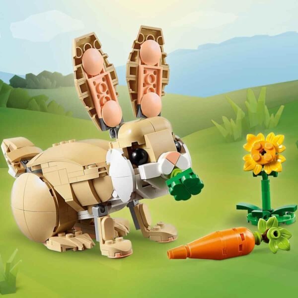 LEGO Creator 3in1 Cute Bunny Toy Animal Playset 31162 Building Blocks Toys for 8+ Gift for Boys and Girls  Anvit Toy World - Image 7