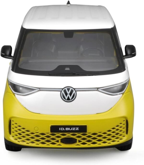 Maisto - 1/24 Scale Model Compatible with Volkswagen ID Buzz 2023 Collectible Miniature (Yellow)  Anvit Toy World - Image 4