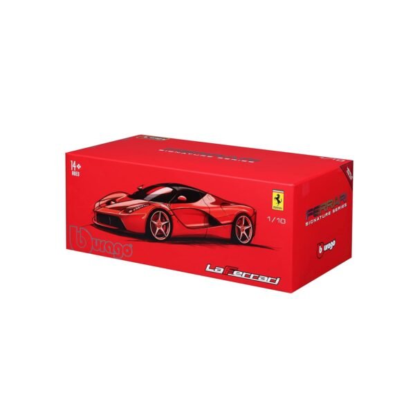 May Cheong Bburago France 16901R Laferrari Signature Series Rouge Echelle 1 18  Amazon.in: Toys & Games - Image 6