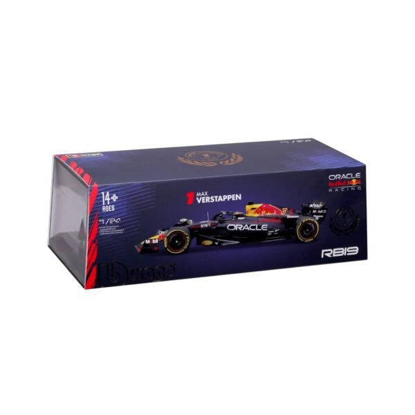 Bburago Max Verstappen RED BULL RB19 2023 Formula 1 F1 World Champion Version - 1/24 Scale 23cm Model Car DieCast 18-28030-1  Anvit Toy World - Image 3