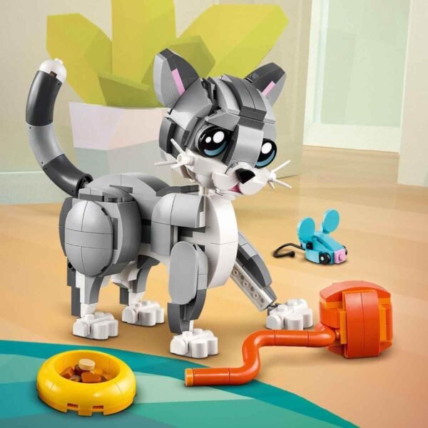LEGO Creator 3in1 Playful Cat Pet Toy Animal Playset 31163 Building Blocks Toys for 8+ Gift for Boys and Girls  Anvit Toy World - Image 7