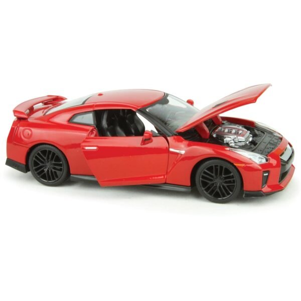 Bburago metal 1/24 Scale Model Compatible with Nissan , Red, For Ages 3 and Up  Anvit Toy World - Image 3