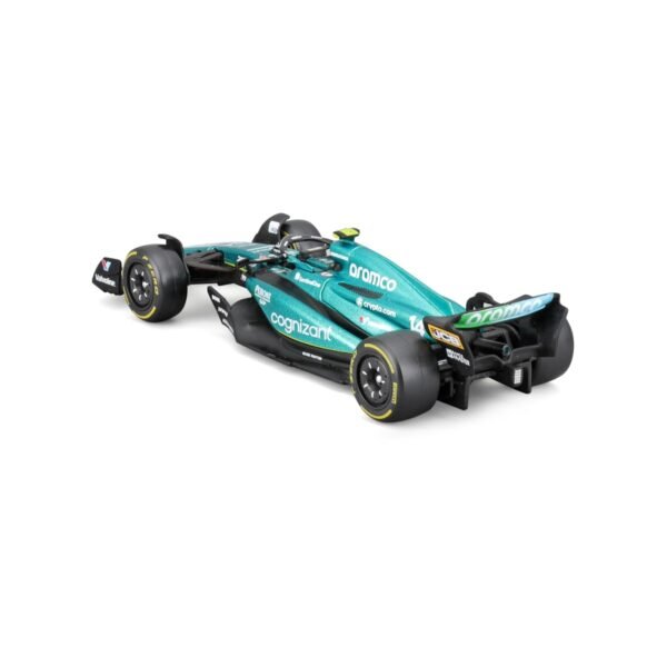 Buy Formula 1 Aston Martin F1 Team AMR23 - F. ALONSO 14 Season 2023 - 143 Scale 12cm - BBurago 38090 Online at Low Prices in India - Amazon.in - Image 3