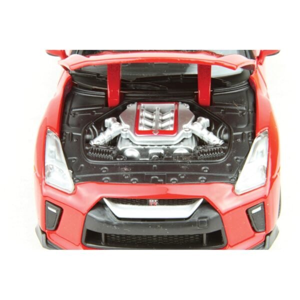 Bburago metal 1/24 Scale Model Compatible with Nissan , Red, For Ages 3 and Up  Anvit Toy World - Image 4