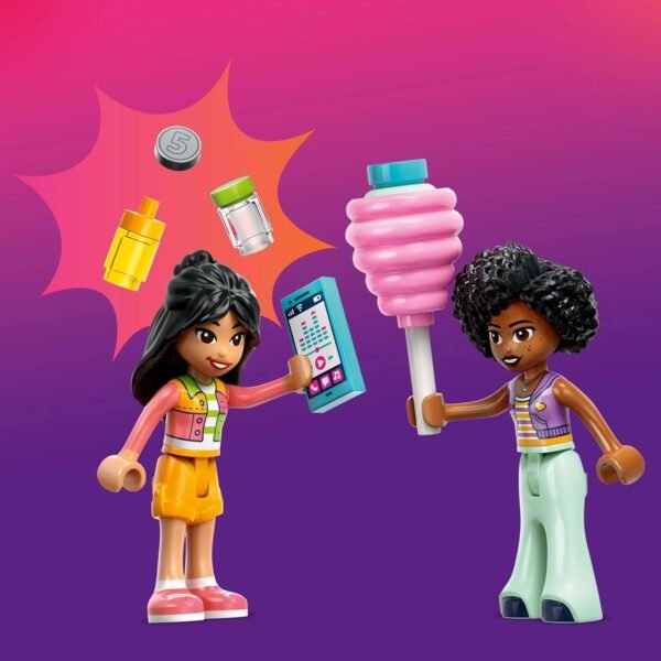 LEGO Friends Cotton Candy Stand and Scooter Toy Pretend-Play Set 42643 Building Blocks Toys for 6+ Gift for Boys and Girls  Anvit Toy World - Image 6