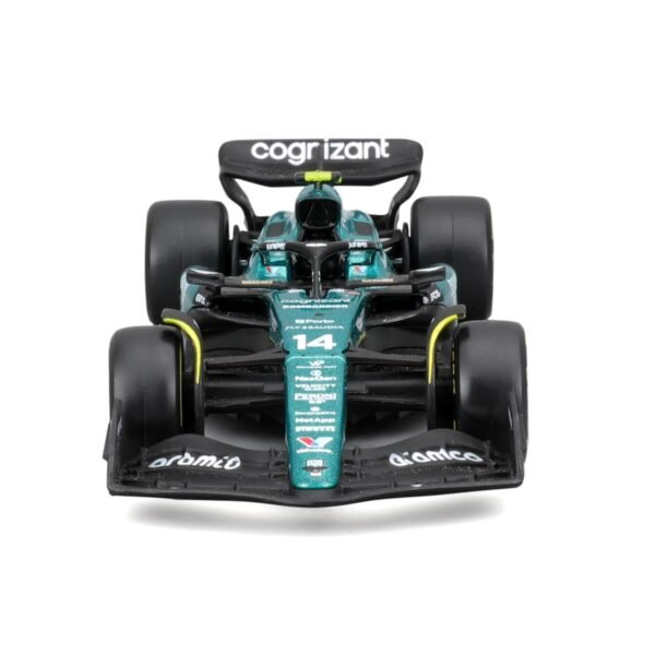 Buy Formula 1 Aston Martin F1 Team AMR23 - F. ALONSO 14 Season 2023 - 143 Scale 12cm - BBurago 38090 Online at Low Prices in India - Amazon.in - Image 4