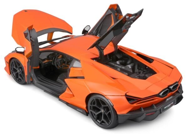 Maisto - 1/18 Scale Model Compatible with Lamborghini Revuelto Hybrid 2023 (Orange) Sports Car Collectible Miniature  Anvit Toy World - Image 3