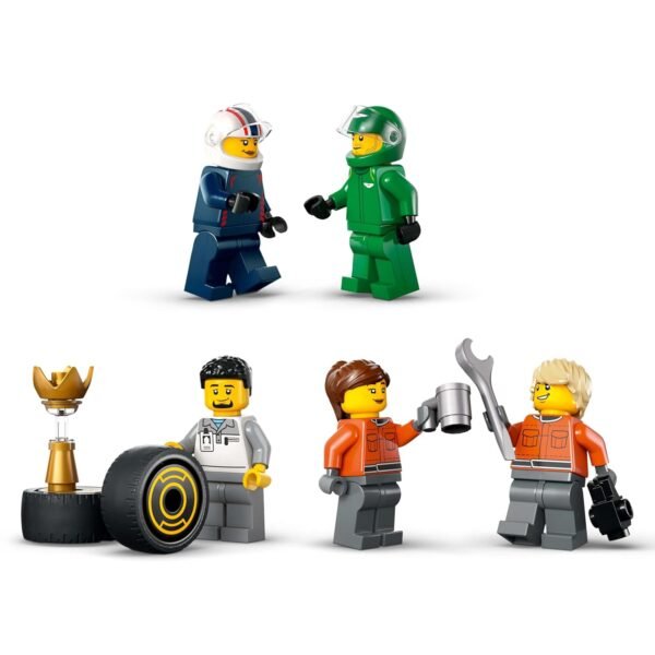 LEGO City F1 Truck with RB20 & AMR24 F1 Cars Toy Race Vehicle Transporter Playset 60445  Anvit Toy World - Image 6