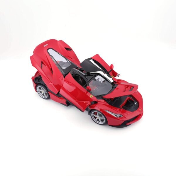 May Cheong Bburago France 16901R Laferrari Signature Series Rouge Echelle 1 18  Amazon.in: Toys & Games - Image 3