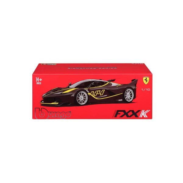 Bburago Ferrari FXX K Signature Series 1/18 Black  Anvit Toy World - Image 7
